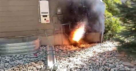 do electrical boxes catch fire